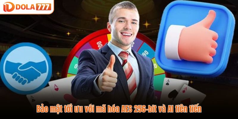 Bảo mật tối ưu với mã hóa AES 256-bit và AI tiên tiến